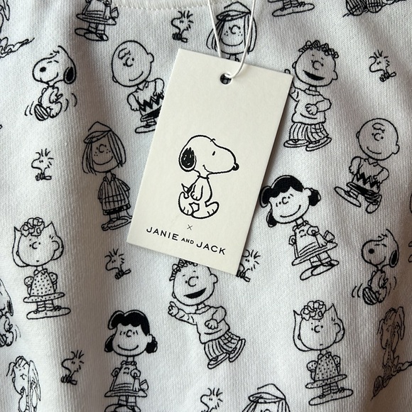 JANIE & JACK PEANUTS LITTLE GIRLS TOP / SWEATSHIRT NWT 42.00 - Picture 3 of 8
